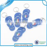 Custom cartoon design acrylic keychain for promotion