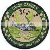 Embroidered Patch Badge With Merrowed Border, Fashionable Embroidered Badge, Sew on Embroidered Badge, Army Embrodery Patch