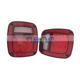 For Jeep TJ Replacement Tail Lights RED LENS w/ Bright Red LED's LED License Plate Lights J204 thumbnail-6