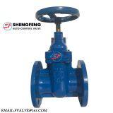 Ductile Iron Z45T Brass Core Non Rising Metal Seat Gate Valve thumbnail-1