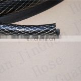 Hot selling in Africa market !!! 9*15mm black pvc nylon reinforced hose, reinforced pvc suction hoses