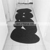 Modern Minimalist Wool Felt Rug, Corridor Rug, Eco Friendly Boho Rug thumbnail-5