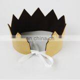 Wholesale Delicate Mini Felt Glitter Crown With Pearl thumbnail-6