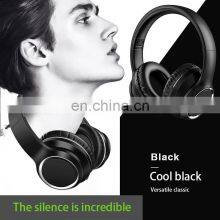 2021 Amazon Best Sell Wireless Noise Cancelling Bt Headband Cheaper Sports Stereo Headset Foldable Deep Bass Earphones Headphone thumbnail-1