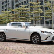 Chrome Door Visor Side Window Deflector Shade Sun Rain Shield Silver Strips Guard for Lexus ES200260300h thumbnail-3
