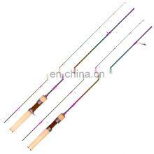 New Design Baitcasting Fishing Rod Carbon Fiber With Plating Surface Soft 1.53m/1.68m Spinning/casting Lure Fishing Rod