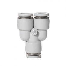 PY Series 3 Way Plastic Pneumatic Hose Air Tube Compact One Touch Fittings thumbnail-1