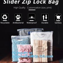 Slider seal bag, Slider lock, Slider grip, Slider zip, Slider zipper, slider, Premium Range Tableware, garment bags, apparel bags
