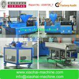 PE PP Waste Bag And Film Water Cooling Single Screws Plastic Recycling Machine To Make Plastic Pellets