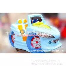 Guangdong Zhongshan Tai Lok Entertainment Coin-operated Self-service Rocking Car Swing Machine Fiberglass Small and Medium-sized Entertainment Equipment Convertible Car Blue Theme thumbnail-2