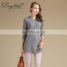 ODM OEM Knit New Zealand Sheep's Merino Wool Sweater for Woman thumbnail-4