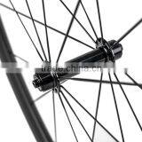 38mm Clincher Light Wheelset Black Powerway R13 Hub 700c Road Bicycle Carbon Wheel 38mm Clincher 23mm Width Racing Cycle Wheels thumbnail-4