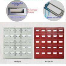 Durable All-Steel Herb Storage Cabinet with Label Holders - Organización de Medicina Tradicional y Especias thumbnail-3