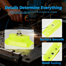 Grooved Ribbed Surface Oval Vacuum Suction Cup-SOG Series for Enhanced Grip on Curved Surfaces Strip-shaped and Tubular Suction Nozzle thumbnail-4