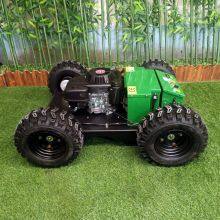 Haushaltsintelligente drahtlose Funksteuerung Rasenmäher-Trimmer-Maschine mit Motor und Getriebe und Loncin 224cc-Motor für die Rasenpflege thumbnail-5