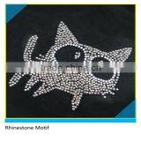 Hot Fix Rhinestone Motif Customize Size Glass Crystal Letter A Design For T-Shirt thumbnail-2