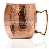 16oz/18oz Copper Tisan Barrel Hammered Copper Moscow Mule Mug/Copper Mug Quality Choice thumbnail-3