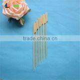 Flat Bamboo Skewers With Green Skin