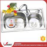 OEM above counter China used kitchen sinks stainless steel