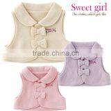Japanese Wholesale Products High Quality Cute Ribbon Baby Vests Winter Clothes Kids Wear Toddler Clothing Children Infant thumbnail-4