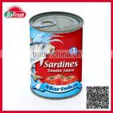 155g Canned Sardine Fish in Tomato Sauce in Tinned Sardine thumbnail-1