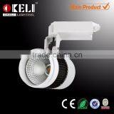 2015 new aluminum indoor clothes shop decor 20w high luminous cob led track light