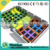 Large Indoor Trampoline With Foam Pit and Dodge Ball, Professional Gymnastic Commercial Trampoline for Sale