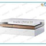 Rectangle Rotation Wood Coffee Table With Storage for Sale SK1243 thumbnail-2