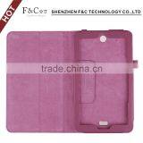 Tablet Leather Case Folio Flip Mobile Phone Cover Case With Stand Function Tab Case for Acer Lconia One 7