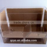 luxury acrylic pet dog beds /acrylic mats for dog QCY-ABD-17