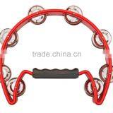 Tambourine KTV Party Kids Game Musical Toy, Hand Held Tambourine Bell Metal, Jingles Ball Percussion thumbnail-1