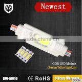 2016 New Trend Good Price 1watt 90lm ABS Injection Waterproof Cob Led Module for Advertising Channel Letter Sign