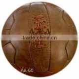 Retro footballs Vintage soccer balls Leather balls antique footballs