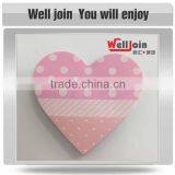 Fashion Customized Promotion Heart Shaped Sticky Notes thumbnail-1