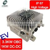 1KW DC-DC Converter Integrated with 3.3KW Air Cooled OBC - High Voltage