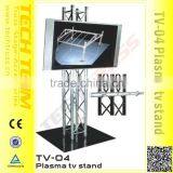 2000 mm Height Square Truss Aluminum Presentation TV Stand.