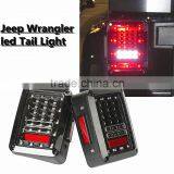 Jee-p LED Tail Lights for 2007-2015 Jee-p Wrangler Tail Light Brake Reverse Light Rear Back Up Turn Singal Lamp DRL thumbnail-1