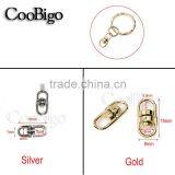 Swivel Connectors For Lanyards Paracord Key Chains Keyrings Handbag #FLC139-S/G