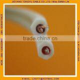 Audio Cable 18AWG White Soft Speaker Cable Square Speaker Wire