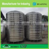 China household food grade 316 stainless steel water storage tank, stainless steel small water tank
