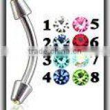 Stainless Steel Body Jewelry Eyebrow Ring,body Piercing thumbnail-1