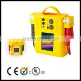 12V 17AH rechargeable Lead-acid battery Car Jump Start with work light Emergency supply