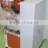 Full Auto Cup Sealing Machine/ Plastic Packaging Material and Electric Driven Type Puffed Food Auto Filling Sealing Machine thumbnail-6