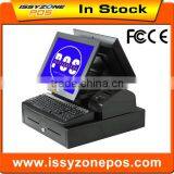 IZP015 2015 Pos All In One Pos System Dual Screen Lowest Price Quality Choice thumbnail-1