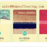 70g/sqm Red Felt Pvc Flooring