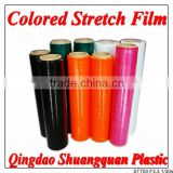 Casting lldpe colorful stretch film for pallet packing
