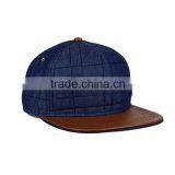 China Supplier High Quality Strap Back Cheap Short Brim Snapback Hat thumbnail-3