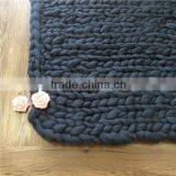 Huge Super soft Arm Knit Chunky wool blanket