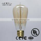 4000k Dimmable Vintage St64 100 Watt Edison Bulb E26 E27 B22 CE RoHS FCC Approved thumbnail-3