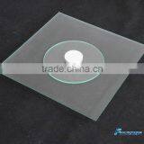 Square Rotating Tempered Glass Lazy Susan